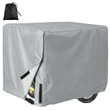 Generator Cover for A‑iPower SC2400iP 2020 2021 2022 2023 2024 2025 2026, 210D Oxford Portable Shed Enclosure Waterproof Outdoor Generators Covers All-Weather Protective,A/Grey