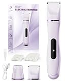 Hair Removal Epilators Bikini Trimmer for Women, Painless Waterproof Electric Foil Shaver Razors for Facial Leg Body Armpit, Ceramic Blade with Type-C Charging, Travel Size, SE Version