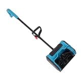 Hamwesh Cordless Snow Shovel, 600W Motor Adjustable Electric Snow Blower Battery Powered Thrower with Dual Handles for Decks Patios Sidewalks Steps