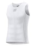 ROCKBROS Men's Cycling Base Layer Sleeveless Cycling Undershirt Quick Dry Cycling Undershirt Vests Breathable Bicycle Jerseys