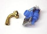 W10648041 Dishwasher Water Inlet Solenoid Valve with Adapter for Whirlpool