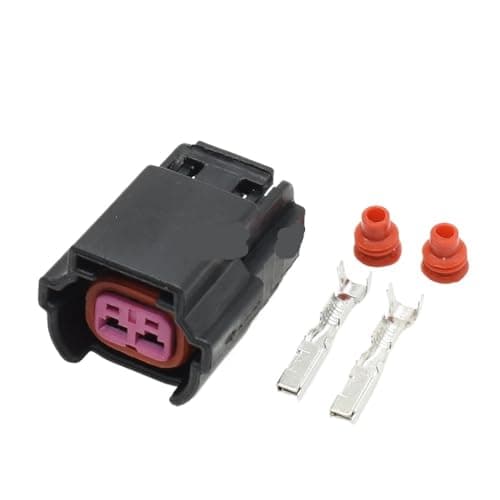 2 Pin Sealed Automotive Connector 06A973722 Plug Housing Water Proof Wire Harness Female Socket 6189-1152(Female Connector Set)