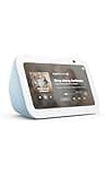 Like-New Amazon Echo Show 5 (newest model), Smart display, Designed for Alexa+, 2x the bass and clearer sound, Cloud Blue