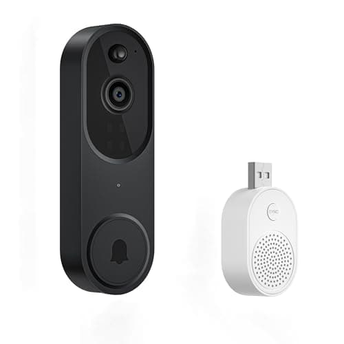 XAYAH Doorbell with Chime, USB Plug-in Chime, Home Security Doorbell Camera for Front Door