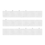 Compatible For AIRROBO T20+ / T25+ / T30+ / L40+ / L50+ / L60+ / FIXR T20 Accessories Main Brush Hepa Filter Dust Bag Mop Washcloth(18PCS B)