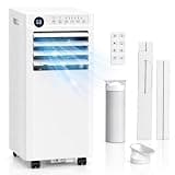 Portable Air Conditioner, Cools up to Rooms, AC Unit with Dehumidifier & Fan, Quiet Sleep Mode, Remote Control, 24H Timer, Window Kit Included – Select Your Model (8000, BTUs)