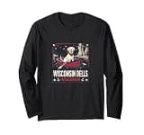 Wisconsin Dells Wisconsin Vintage Dog Lover Design RA0D Long Sleeve T-Shirt