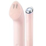 medicube Mini Booster Pro Plus Cleansing Device Set | 2-in-1 Facial Cleansing, Skincare Device | Pore, Makeup, Excess Sebum Care | Portable Skincare Booster with 3 Modes | Korean Facial Device, Pink