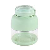 Powerful Plastic Portable Blender With 2 Lids Rechargeable 38 Blades Portable Juicer Ideal For Smoothies Ice Blending Juicing compact