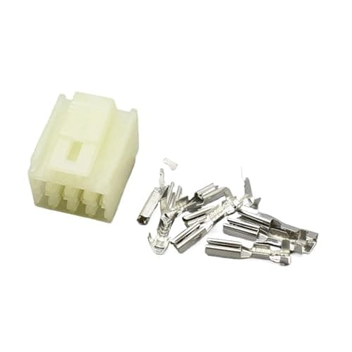 AICNRUT 1-20Kits 8 Pin 6090-1021 6090-1051 Series 2.3mm(090) Female Male Electrical Wire Connector for Car (Female Set,5Sets)