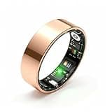 BENIO Smart Ring Health Tracker for Men Women, Sleep Exercise Health Monitoring, No Subscription, iOS Android Compatible (Rose Gold, 13)