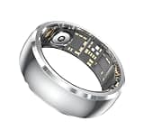 Smart Health Ring Fitness Tracker with Stress & Sleep Monitoring, Waterproof Activity Tracker, Compatible with iOS & Android, No Subscription Fee, Lightweight Wearable for Women & Men (Rose Gold, 11)
