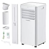 Coolblus Portable Air Conditioners, 3-in-1 AC Unit 12000 BTU Cools Up to 550 Sq.Ft. with Remote Control/Smart Sleep Mode/24Hrs Timer/Window Installation Kait & Filter Cleaning Brush, White-12000BTU