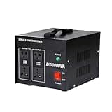 sujeniir 3000W Voltage Converter Transformer 110V-220V Power Step Up 220V-110V Step Down Transform Adapter EV Charger Power Converter