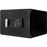 Fireproof Security Safe with Keypad, Lock Box for Home, Money Safe with Code, Small Lockbox for Documents, Cash, Jewelry, Handgun,A-1