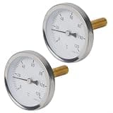63mm Bimetal Thermometer 2pcs Set for Home Heating, Outdoor Stoves, and More