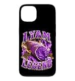 I Yam Legend Bootleg Meme Ube Pun Purple Yam Dad Joke Case for iPhone 13