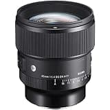 Sigma 85mm f/1.4 DG DN Art Lens for Sony E-Mount Mirrorless Cameras – Professional Portrait Prime Lens Bundle with Cleaning Kit, Dust Blower, 3pc Filter Kit, 6pc Graduated Filter Set & Many More