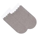 HEMOTON 5 Pcs Anti-Sweat Gaming Finger Sleeves for Mobile Phone, Breathable Silver Fabric Thumb Covers with Lightweight Nylon Material, Oil-Proof and Anti-Slip Design for Enhanced Screen