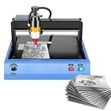 AOXHUGB Electric Metal Marking Machine, Adjustable Engraver for Tag and Nameplate Marking, Compatible with Metals, Suitable for 200mm x 150mm Steel Plates (200 * 150mm)