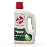 Hoover Pure Essentials Carpet Cleaner Solution, 50 oz., Fresh Rain Scent, Natural Plant Based Formula, Deep Cleaning Carpet Shampoo Solution, Pair with Hoover Carpet Cleaner Machine