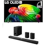 LG 83-Inch Class OLED B6 4K Smart TV (OLED83B6GUA, 2026) Bundle S95TR 9.1.5-Ch Soundbar, Dolby Atmos, Dolby Vision, Wow Orchestra, WOWCAST, Rear Speakers, Wireless Subwoofer