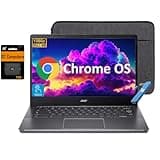 Acer Chromebook Plus 514 Touchscreen Laptop (14" FHD+, Intel 8-Core i3-N355, 8GB DDR5, 512GB SSD + 128GB SD Card) for Business, Student, Backlit, 11-Hr Long Battery Life, IST HUB, Webcam, Chrome OS