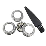 3Pcs Shaver Head Replace Razor Blade,Compatible For Philips HQ4 HQ56 HQ55 HQ46 HQ3 HQ6900 HQ6902 HQ6904 HQ6906 HQ6996 HQ6927 HQ5426 HQ5430
