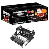 Compatible for Kyocera DK-3202 Drum Unit Work for Kyocera PA4500x/MA4500X/MA4500fx Printers, with Chip, High Yield 150000 Pages, Clear Printing (1 Pack Black)
