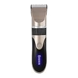 RASRGTRQ Hair Professional Clipper 3 Color Men Electric Cordless USB Trimmer Baldheaded Blade Haircut Machine for Barber Home(OneColor)