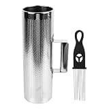 Omquot Guiro Durable Aluminum Percussion Stirrer for Light Tone for Children Early Education