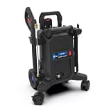 AR Blue Clean XM2400 Electric Pressure Washer, 2400 Max PSI, 1.9 Max GPM, 13 Amps, Portable Swivel Wheel Base, Telescoping Handle, Includes Accessories