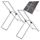 Solar Panel Tilt Mount Brackets - Lightweight Tilt Legs Holder - Solar Panel Ground Mounting Bracket | for Camping Hiking Climbing Walking Picnic Barbecue