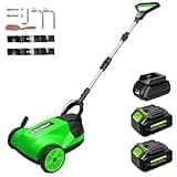 V-MODEST Cordless Lawn Mower, Electric Small Lawn Mower with 2 x 21V 4.0Ah Battery, Lightweight Mini Lawn Mower with Brushless Motor, 3 Cutting Heights, Garden Yard Lawn Care