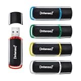 Intenso USB Stick Business Line Multipack 32GB Set of 5 - USB 2.0 High Speed USB-A Flash Drive - Up to 28 MB/s - Compatible with Windows & Mac