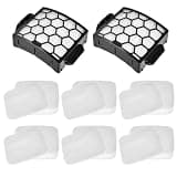 LA492 Filter for Shark LA490 Detect Lift-Away Corded Upright Vacuum Replacement Filter for Shark Lift Away LA492 LA490 Upright Replacement Part #XHF320 & XFFK602UKT