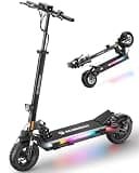 ECOROAD Electric Scooter for Adults, 1000W Peak Motor Up to 31 MPH, 40 Miles Long Range, 10" All-Terrain Pneumatic Tires, Foldable Heavy Duty 330+ lbs E-Scooter with App & RGB Lights