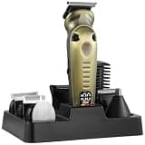 DAXXIN Hair Clippers, 8 in 1 Clipper Professional Rechargeable Electric Shaver Nose Trimmer Beard Hair Sculpting Grooming Kit