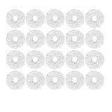 Compatible for ECOVACS,Compatible for Deebot, N9 + / Compatible for Yeedi,K10 Mop Robot Vacuum Cleaner Spare Parts Mop Cloth Pad(Mop-20PCS)