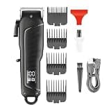 DAXXIN Hair Cutting Tool, Professional Hair Cutting Machine Electric Hair Trimmer Haircut Machine Men's Barber Rechargeable