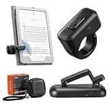 CoBak Page Turner Ring for iPhone, Kindle, Remote Page Turner for iPad & Tablets, Kobo & E-Readers, Wireless Remote Shutter for Photos & Videos, with Storage Case