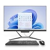PTZZHEDM 23.8" All-in-One Business Desktop Computer, i5-6500,16GB RAM,1TB SSD,Windows 10 Pro,Mouse,Keyboard,WiFi,Bluetooth,Webcam