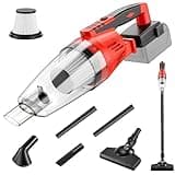 CAMXTOOL Cordless Vacuum Compatible with Milwaukee 18V Battery (Tool Only), 4-in-1 Handheld Vacuum Cleaner, 36 CFM Portable Hand Vacuum with 204W Motor&HEPA Filter for Home, Car, Pet Hair, Floor