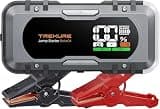 8000A Car Battery Jump Starter, Battery Jumper Starter Portable (All Gas/12L Diesel), 27000mAh 65W Charging Jump Box, Portable Car Jump Starter with 160W DC, 600LM Light, Extended Jumper Cables