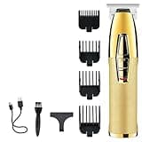 DAXXIN Hair Clippers, Metal Professional Hair Beard Clipper for Men Grooming Rechargeable Hair Trimmer Electric Hair Cutting Machine Lithium