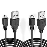 GlamSavvyFZ 2 Pcs Update 5FT Micro USB Fast Charging Cable Charger Cord Compatible with Bose SoundLink Color I II III, SoundLink Mini II (2015), Revolve/Revolve Plus, QuietComfort 35 I II, SoundSport