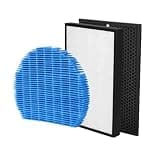 1 Set (3pcs) Air Purifier Filter HEPA Activated Carbon Humidifier Filter For Kc-840e-w Replacement Parts