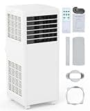 GarveeLife Portable Air Conditioner,8,000 BTU for Rooms up to 350 Sq.Ft., Smart Compact AC Unit with Cooling, Dehumidifier, Fan, Remote Control and Window Kit, White