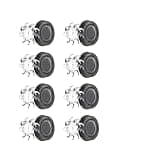 Shaver Replacement Heads Blades Skull Shaver ,Compatible For Pitbull,Gold PRO(8 PCS B)