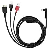 Spaseeba 3-in-1 Cable CB05A Suitable for huion Graphics Drawing Tablet Display Kamvas 12 Kamvas 13 Kamvas 16 (2021) with HDMI Type C USB A